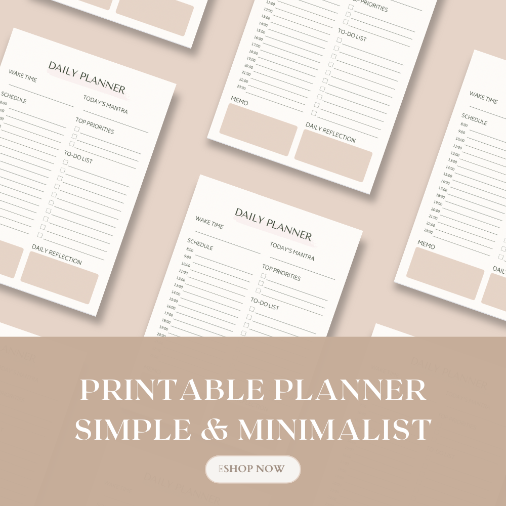 Printable 2025 Planner: Stay Organized and Achieve Your Goals